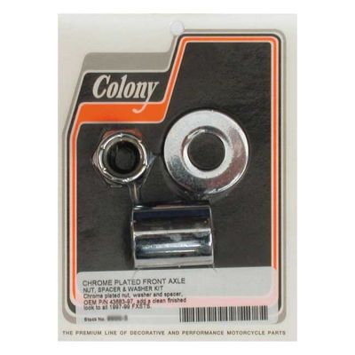 989398 - COLONY AXLE SPACER KIT FRONT, SMOOTH