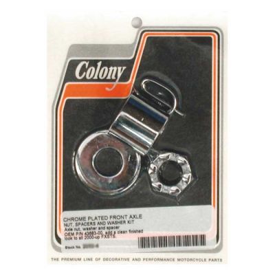 989400 - COLONY AXLE SPACER KIT FRONT, SMOOTH