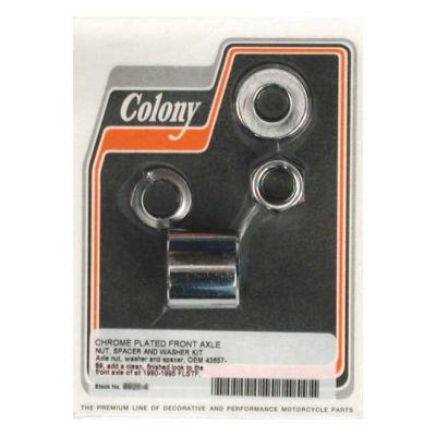 989402 - COLONY AXLE SPACER KIT FRONT, SMOOTH
