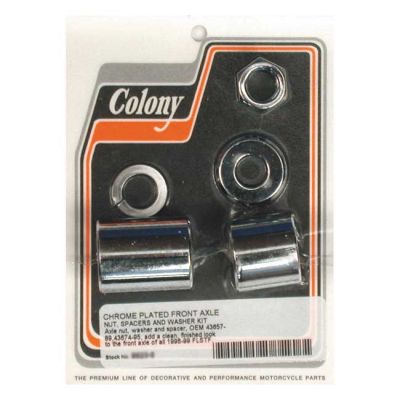 989404 - COLONY AXLE SPACER KIT FRONT, SMOOTH