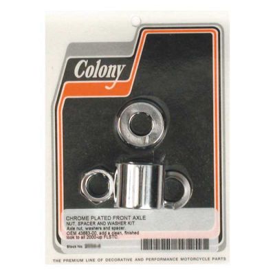 989410 - COLONY AXLE SPACER KIT FRONT, SMOOTH