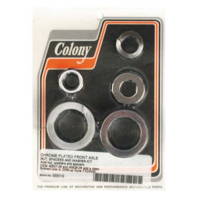 989426 - COLONY AXLE SPACER KIT FRONT, SMOOTH