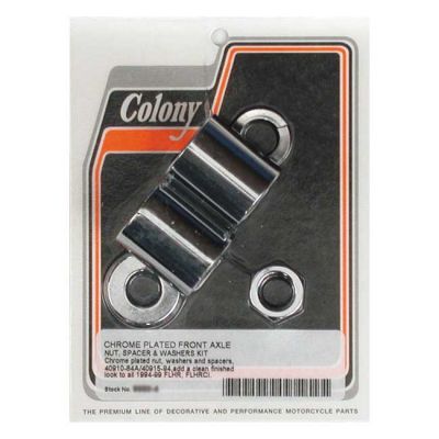 989436 - COLONY AXLE SPACER KIT FRONT, SMOOTH