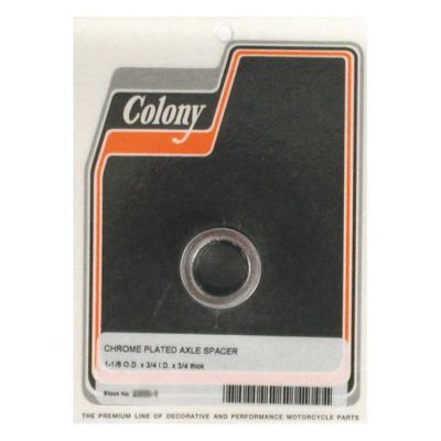 989446 - COLONY UNIV. AXLE SPACERS 3/4 INCH LONG