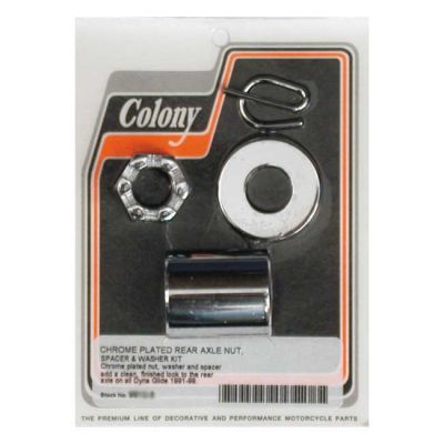 989458 - COLONY AXLE SPACER KIT REAR, SMOOTH