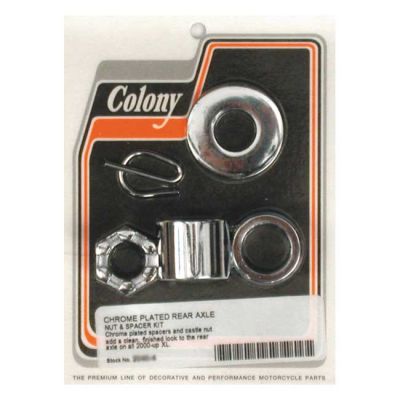 989465 - COLONY AXLE SPACER KIT REAR, SMOOTH