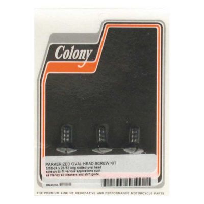 989529 - Colony, shifter guide bolt set. Black