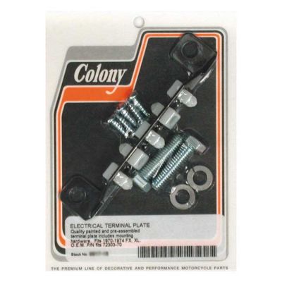 989654 - Colony, electrical terminal plate