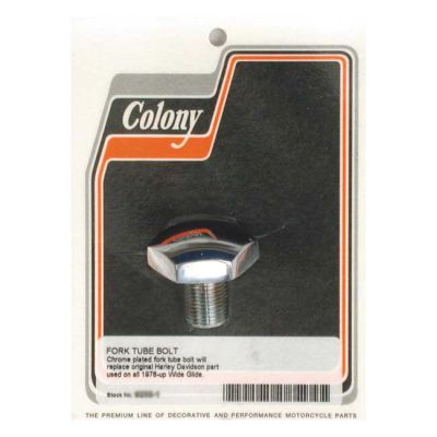989703 - COLONY, FORK TUBE CAP BOLTS