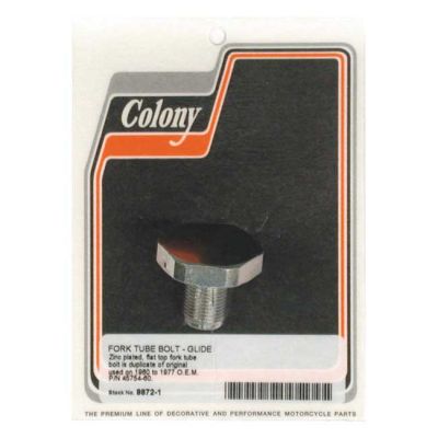 989707 - COLONY, FORK TUBE CAP BOLTS