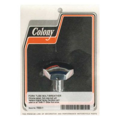 989708 - COLONY, FORK TUBE CAP BOLTS