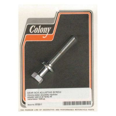989712 - Colony, transmission adjuster bolt. Chrome