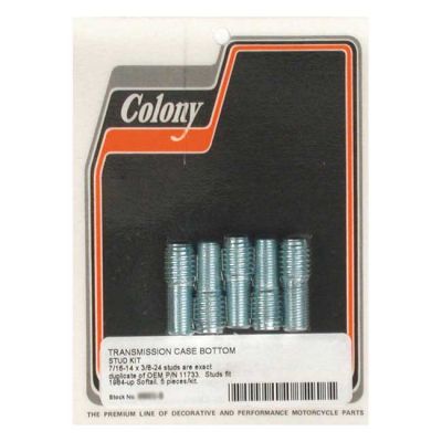 989716 - Colony, transmission to mount plate stud kit