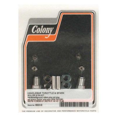 989772 - COLONY H/B THROTTLE/SPARK ROLLER/PIN KT