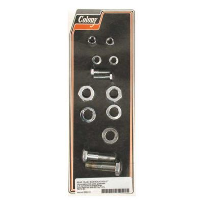 989962 - Colony, engine guard mount kit. Chrome