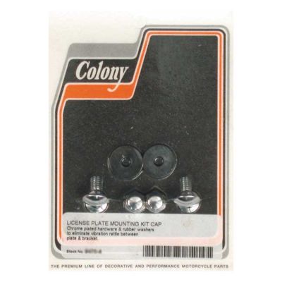 989970 - COLONY LICENSE PLATE MOUNT KIT