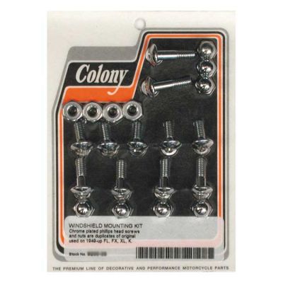 990121 - Colony, windshield trim mount kit