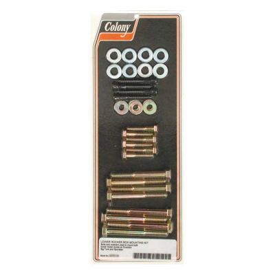 990174 - Colony, Evo lower rocker box mount kit. Zinc