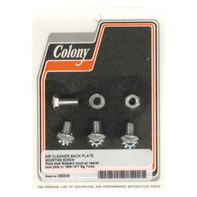 990179 - Colony, air cleaner backplate mount kit