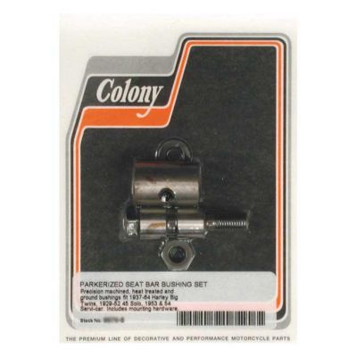 990194 - Colony, T-bar bushing kit. Black