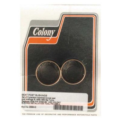 990202 - Colony, seat post bushing set