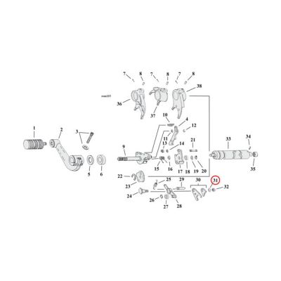 990476 - MCS Washer, 5/16 X 11/16 X 1/16