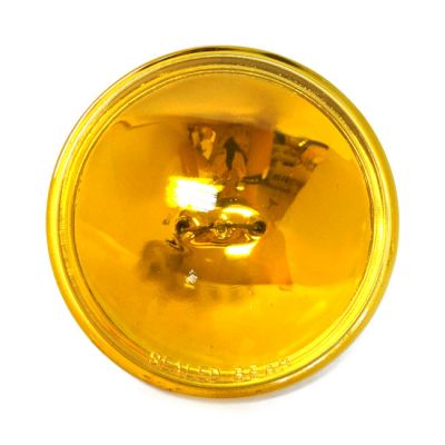 991601 - MCS 4-1/2" 35W 12V sealed beam unit. Clear amber lens