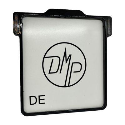 992513 - Danish Motorcycle Parts DMP, 3-1 license plate frame 3.0 DE. Gloss black