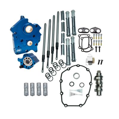 993573 - S&S, cam chest kit M8 - Chain drive, water cooled. Chrome PC