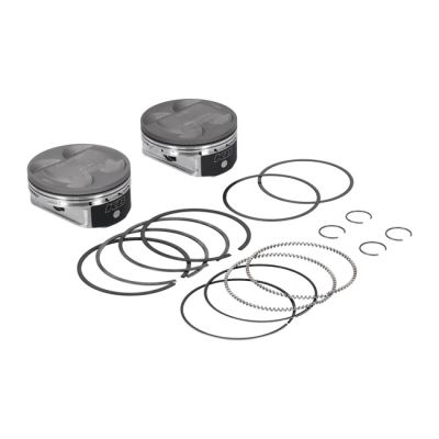 993662 - KB, M8 114"/117" to 124" big bore conversion piston kit. STD