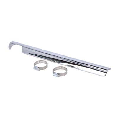 993820 - Paughco, Low front heatshield. Chrome