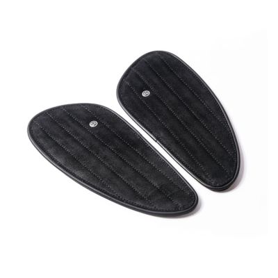 995670 - Tripmachine Trip Machine, Classic leather tank pad set. Black suede