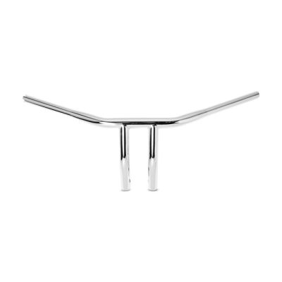 996066 - Burly, 1-1/4" riser drag bar. 9.5" rise. Chrome