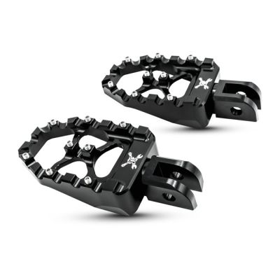 997500 - Burly, MX Evolution foot pegs. Black