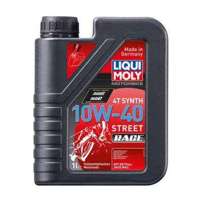 997524 - Liqui Moly, 4T Synthetic 10W-40 Street Race motor oil 1L