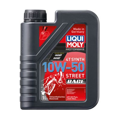 997525 - Liqui Moly, 4T Synthetic 10W-50 Street Race motor oil 1L