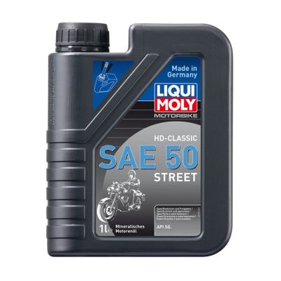 997605 - Liqui Moly, HD classic SAE 50 Street motor oil. 1 liter