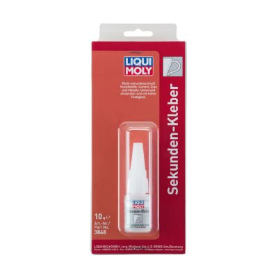 997656 - Liqui Moly, Super Glue. 10 gram bottle in blister