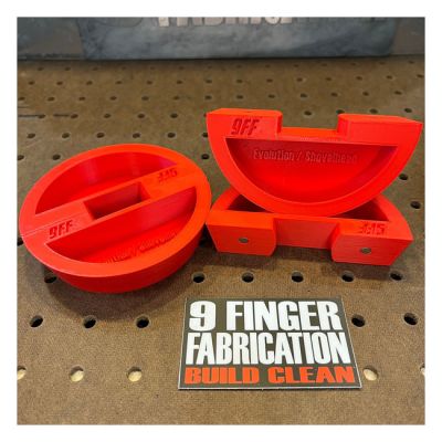 998396 - 9Finger Fabrication, Evo/Shovel/XL Case Bore Plug Set