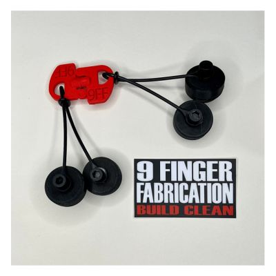 998398 - 9 Finger Fabrication LLC 9Finger Fabrication, Tappet Block Plug Set