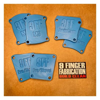 998409 - 9 Finger Fabrication LLC 9Finger Fabrication, Twin Cam lifter bore case cover set