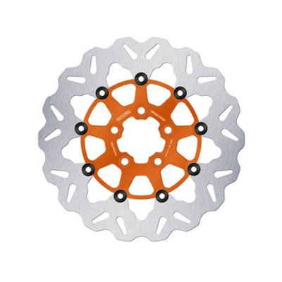 998467 - Galfer brake rotor. Wave. Floating. Orange. 300x5mm