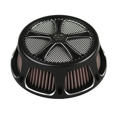 MCP90-65-262S - Midland Choppers Midland Design Luftfilter Targa Black Contrast