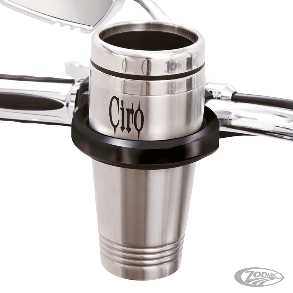 CIRO 3D Cup holder 1 1 4 clamp mount black 754188 Zodiac Int