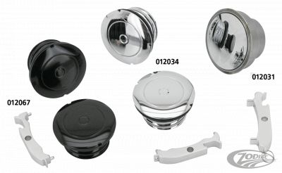 012067 - GZP Blk screw-in flush mount gas cap set