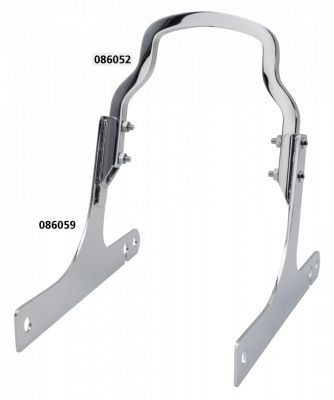 086059 - GZP Chrome rigid mnt sideplates FXD96-05