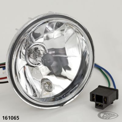 161065 - GZP headlight unit 121mm H4-12V35/35W