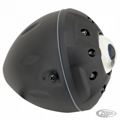 161901 - GZP Cobalt black 5.75" LED/H1 headlight