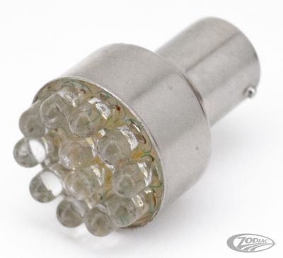 167482 - GZP SINGLE CLSTR 12XLED BULB WHITE BA15S