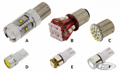 167601 - GZP Synapse 6LED white 1156 dual bulb